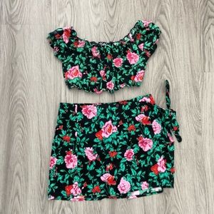 Motel floral matching set